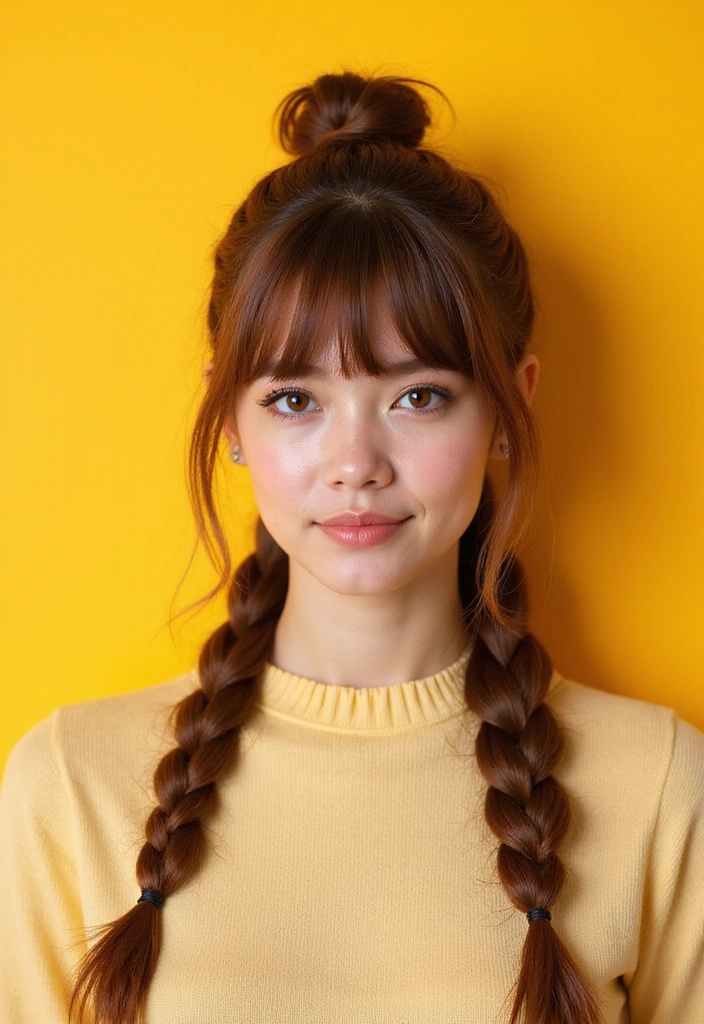 27 Fish Tail Braid Ideas That Will Make You the Trendsetter of the Season! - 18. Fishtail Braid with a Fringe