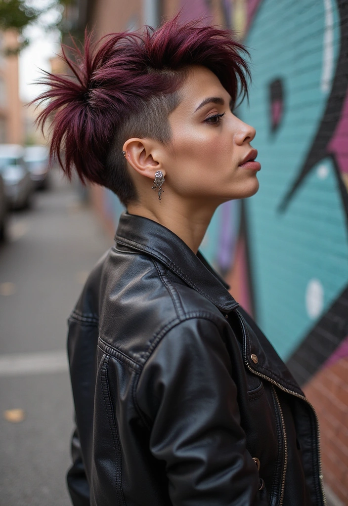 27 Gorgeous Butterfly Haircuts with Layers You Can't Miss! - 15. Edgy Butterfly Layers with Undercut