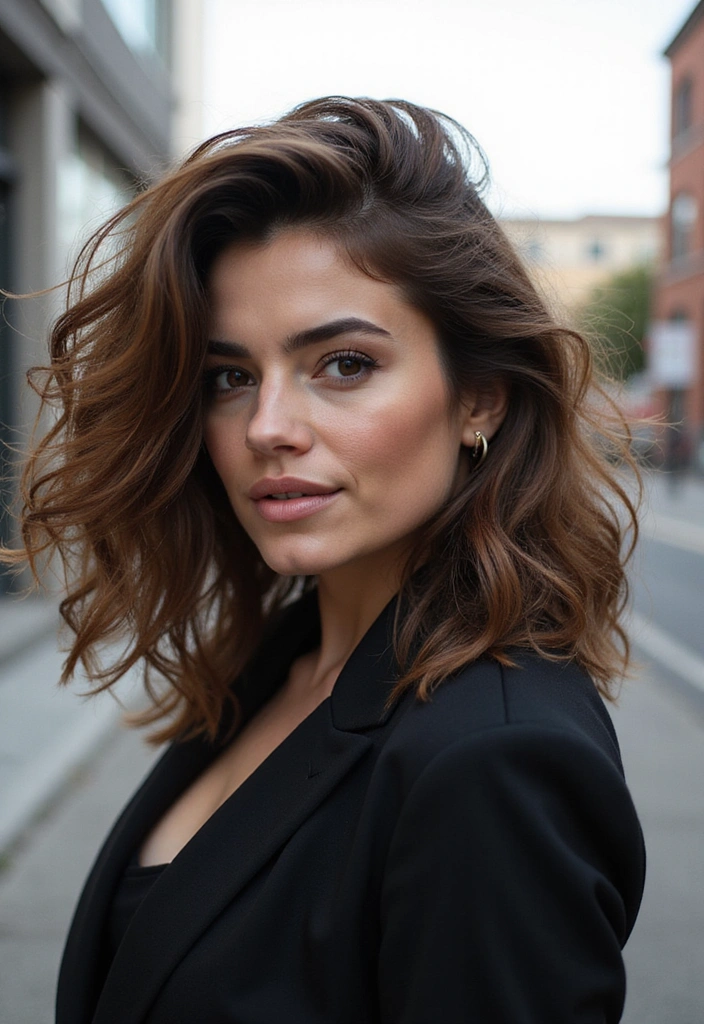 27 Gorgeous Butterfly Haircuts with Layers You Can't Miss! - 2. Bold and Textured Layers