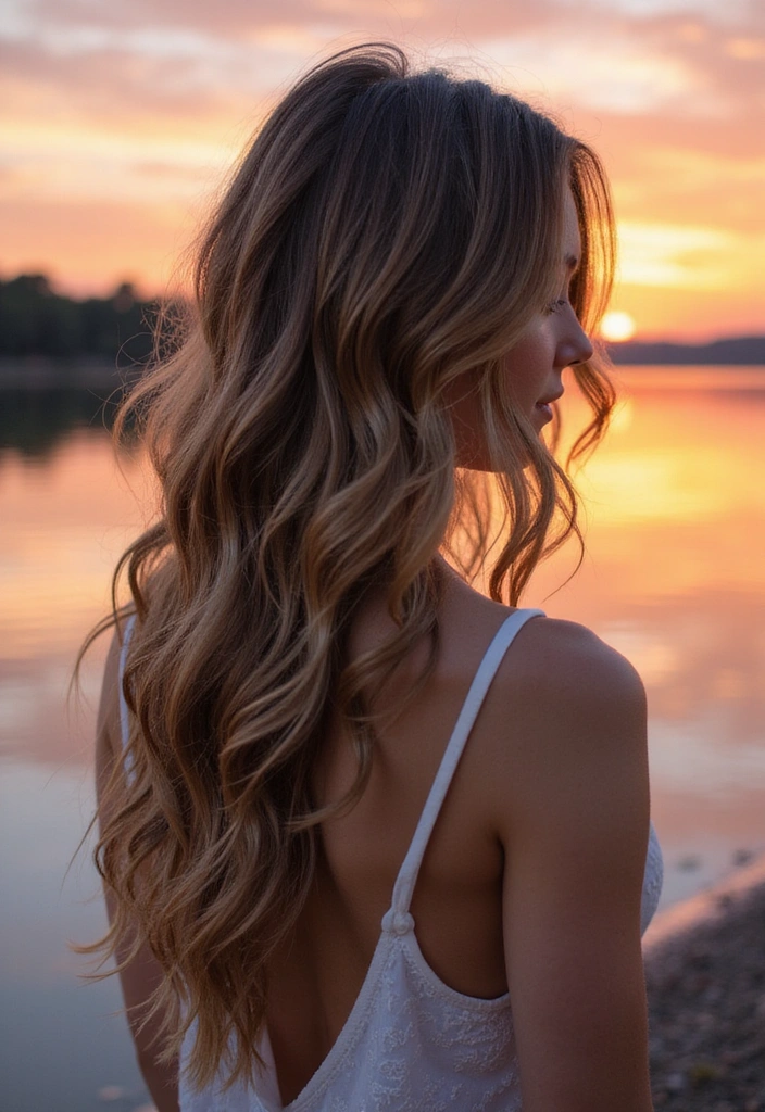 27 Gorgeous Butterfly Haircuts with Layers You Can't Miss! - 24. Butterfly Layers with Soft Ombre