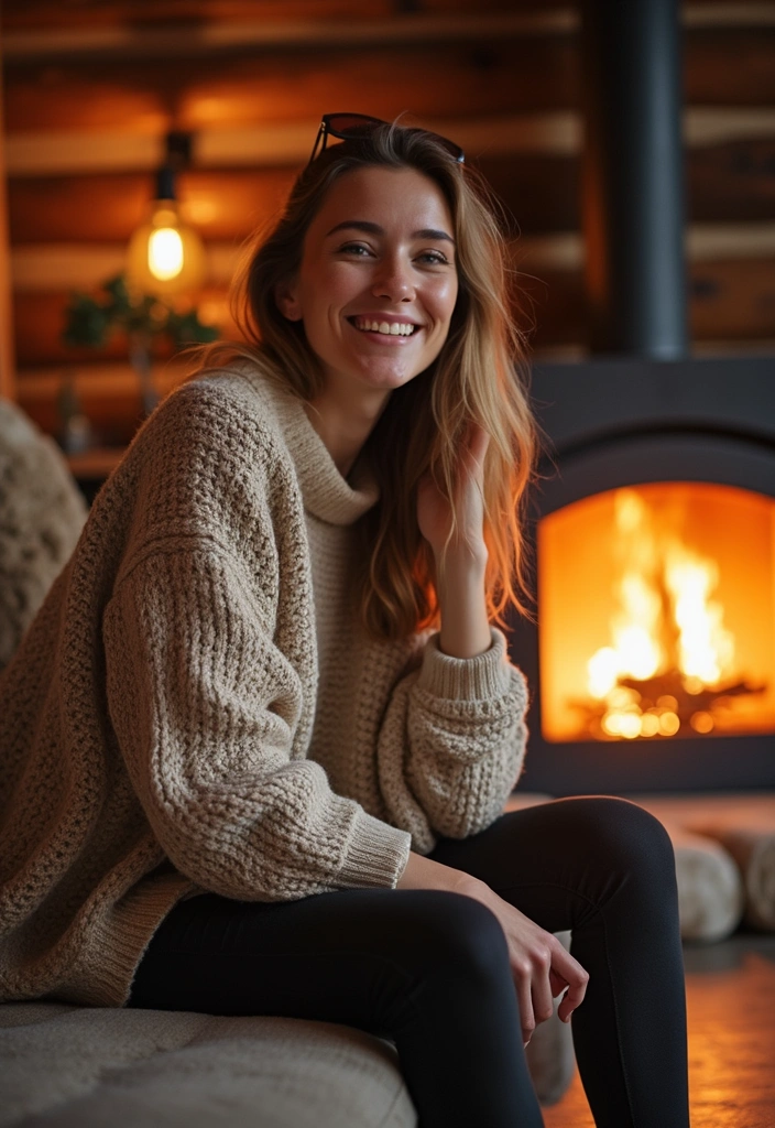 27 Peak Travel Outfits That Are as Photogenic as Your Passport - 20. Cozy Knitwear