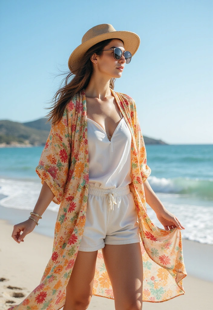 27 Peak Travel Outfits That Are as Photogenic as Your Passport - 6. Effortless Kimono Style