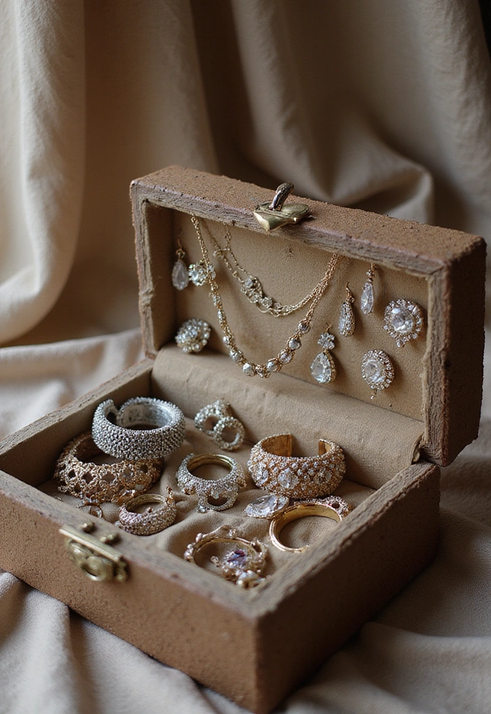 27 Rococo Revival Fashion That Screams Drama and Decadence - 11. Statement Jewelry That Dazzles