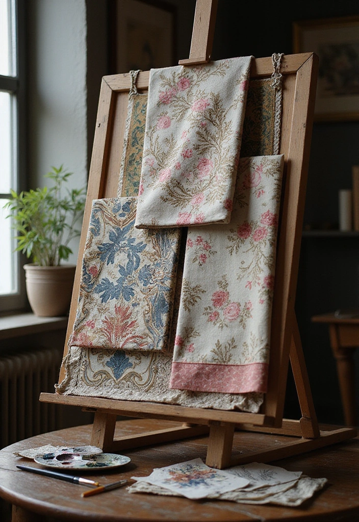 27 Rococo Revival Fashion That Screams Drama and Decadence - 17. Artistic Prints That Tell a Story