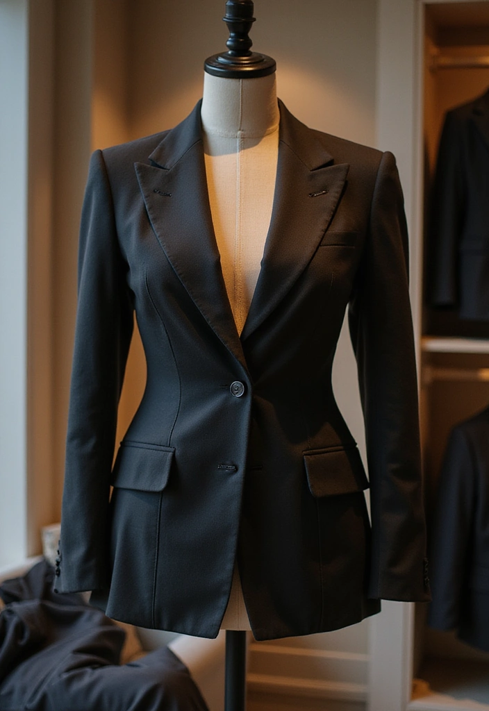 27 Rococo Revival Fashion That Screams Drama and Decadence - 20. Timeless Tailoring That Defines Elegance