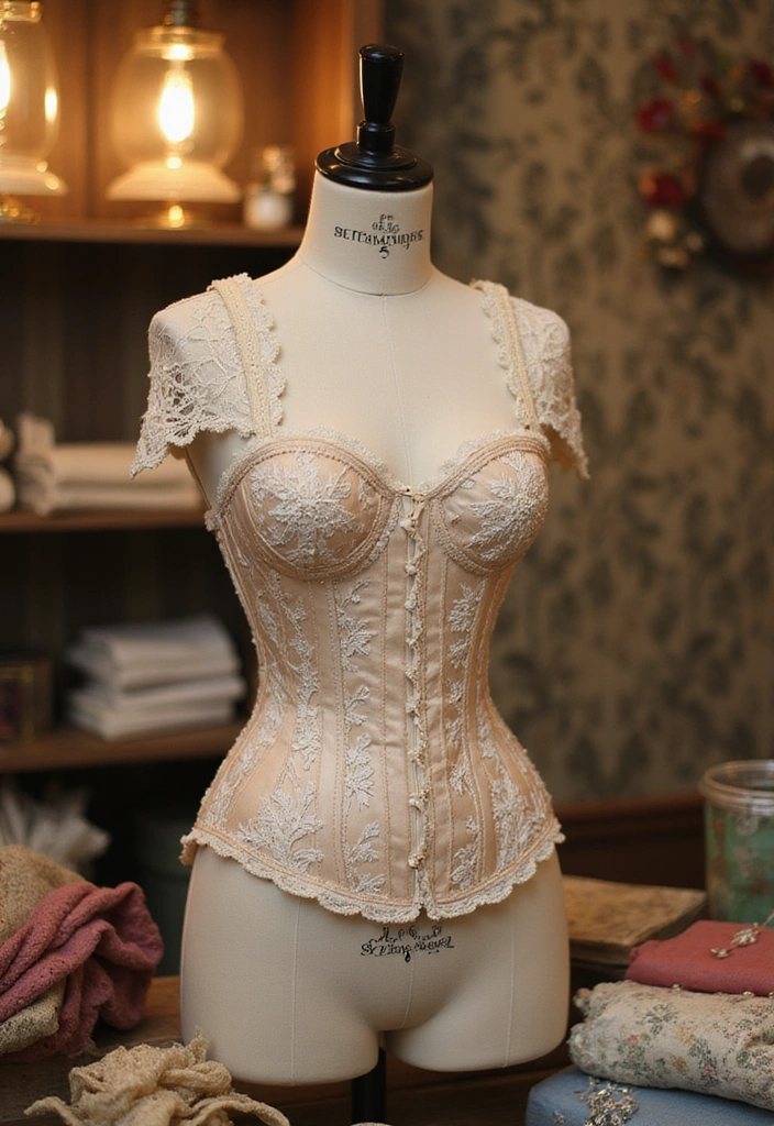 27 Rococo Revival Fashion That Screams Drama and Decadence - 4. Corsets that Define the Waist