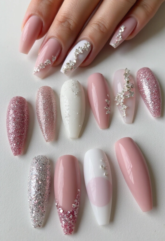 27 Trendy Acrylic Nail Ideas for Long Nails That Are Totally Must-Haves! - 11. Textured Nails