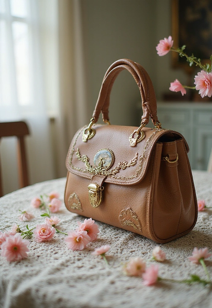 28 Castlecore Outfits That’ll Make You Feel Like Royalty - 13. Vintage Handbags