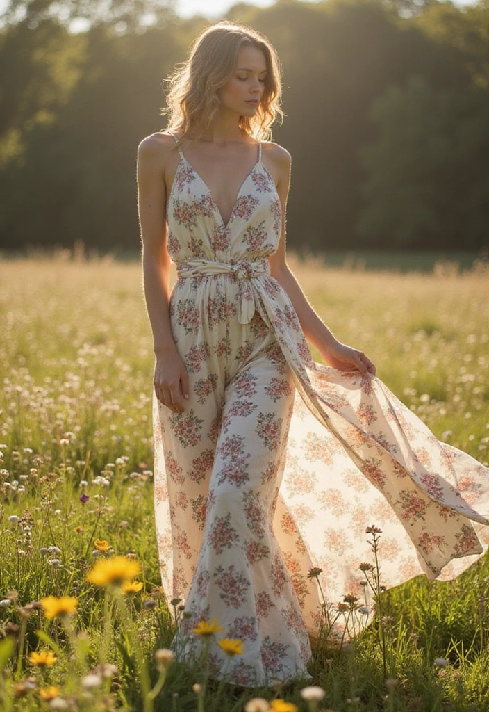 28 Castlecore Outfits That’ll Make You Feel Like Royalty - 18. Dreamy Jumpsuits