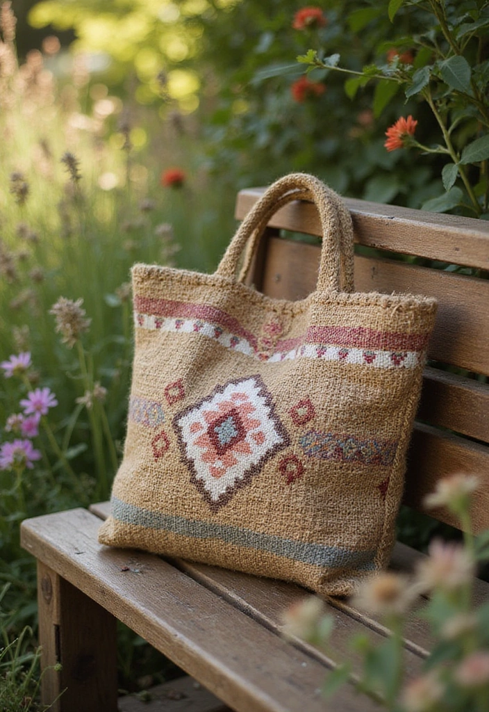 28 Castlecore Outfits That’ll Make You Feel Like Royalty - 23. Bohemian Jute Bags