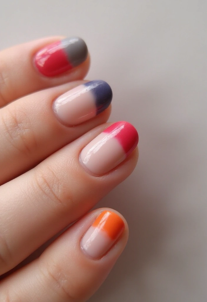 28 Chic Nail Art Ideas That Will Make Everyone Ask 'Who Did Your Nails?' - 12. Bold French Tips