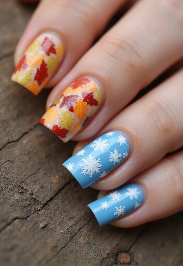 28 Chic Nail Art Ideas That Will Make Everyone Ask 'Who Did Your Nails?' - 16. Seasonal Themes