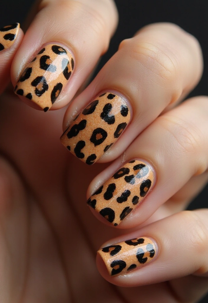 28 Chic Nail Art Ideas That Will Make Everyone Ask 'Who Did Your Nails?' - 7. Animal Print Power