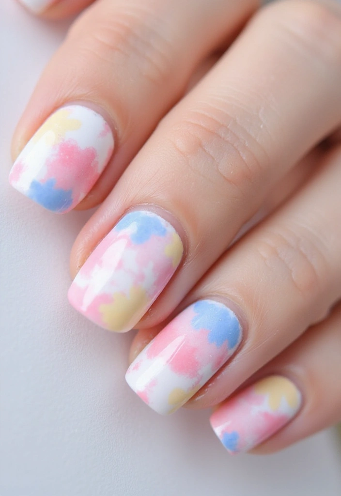 28 Chic Nail Art Ideas That Will Make Everyone Ask 'Who Did Your Nails?' - 9. Watercolor Wash