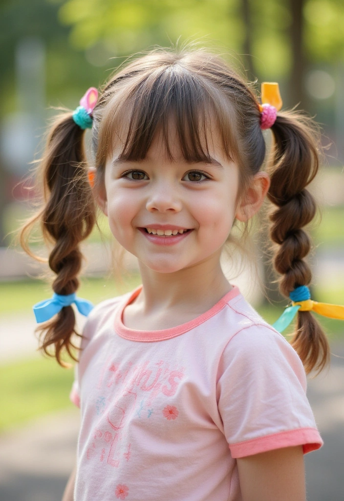 28 Cute Easy Hairstyles That'll Make You Look Fabulous in Minutes! - 10. Pigtails with a Twist