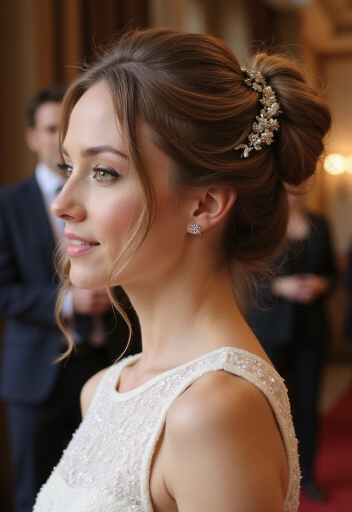 28 Cute Easy Hairstyles That'll Make You Look Fabulous in Minutes! - 21. Simple Twist Updo