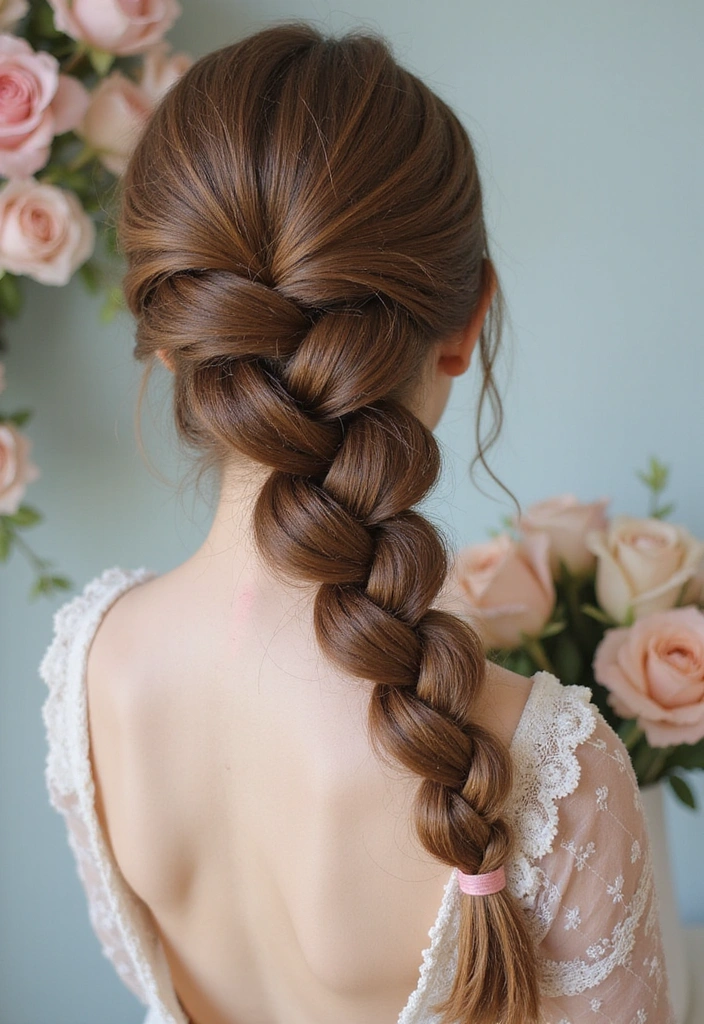 28 Cute Easy Hairstyles That'll Make You Look Fabulous in Minutes! - 22. Twisted Rope Braid