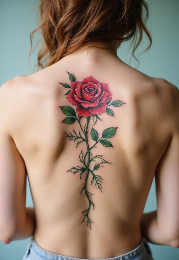 28 Lower Back Tattoos for Women That Are Bold and Beautiful! - 1. Floral Elegance