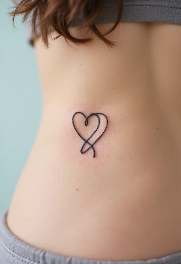 28 Lower Back Tattoos for Women That Are Bold and Beautiful! - 13. Minimalist Tattoos