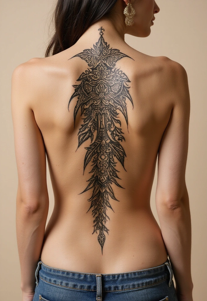 28 Lower Back Tattoos for Women That Are Bold and Beautiful! - 4. Tribal Designs