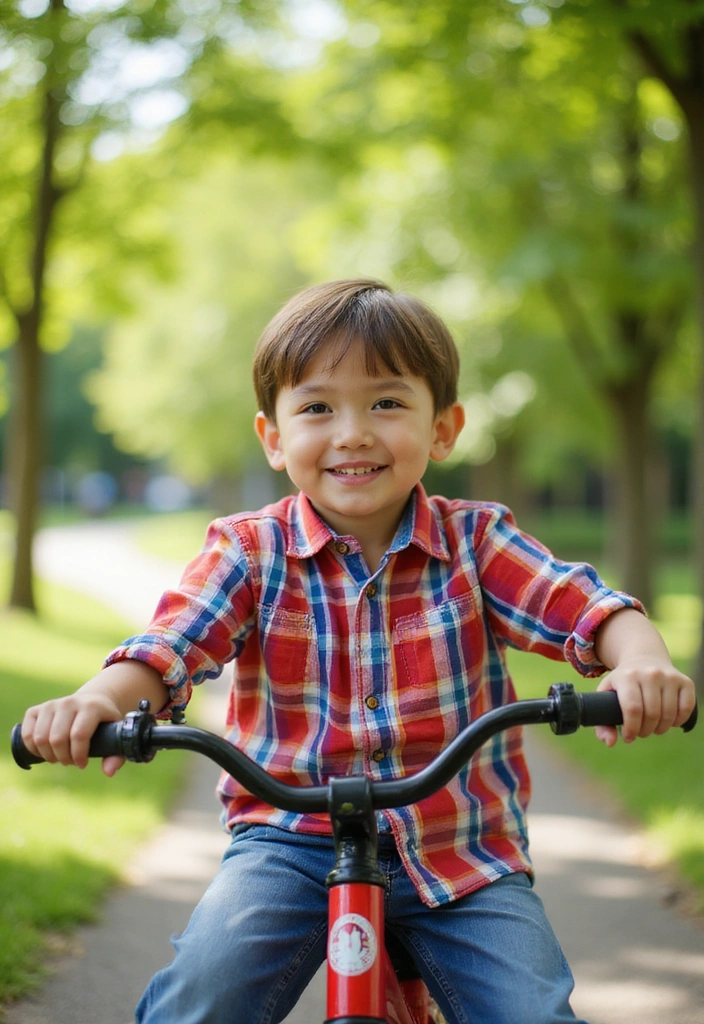 28 Primary Play Outfits That Pop With Bold, Happy Color - 21. Vibrant Plaid Shirt