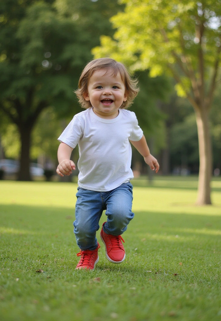 28 Primary Play Outfits That Pop With Bold, Happy Color - 24. Bright Red Sneakers