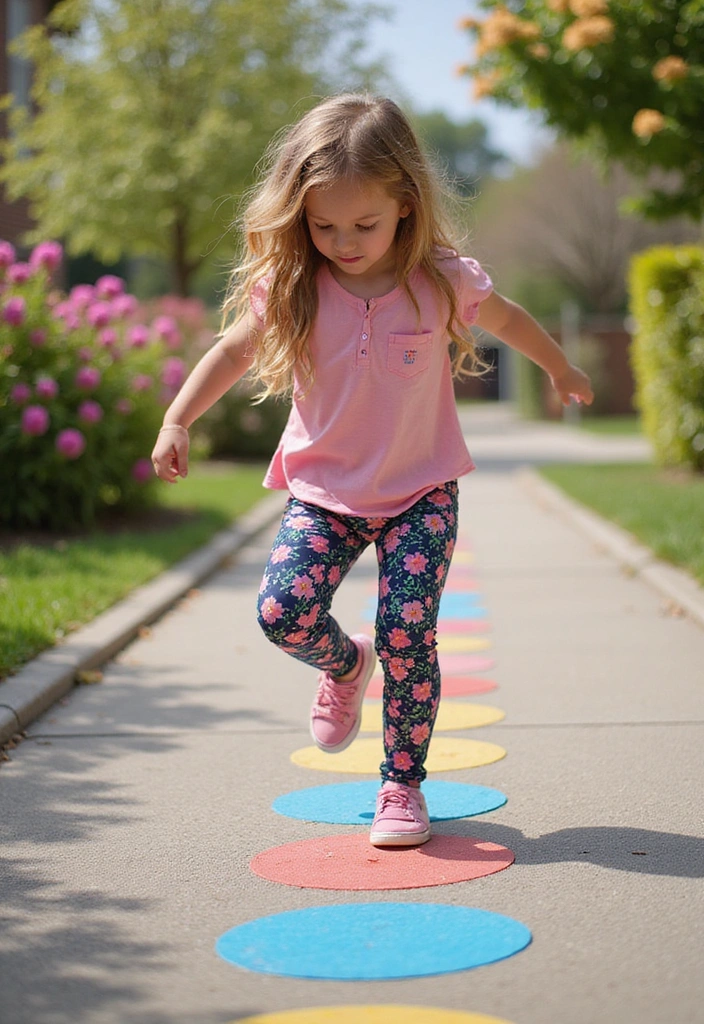 28 Primary Play Outfits That Pop With Bold, Happy Color - 6. Fun Floral Print Leggings
