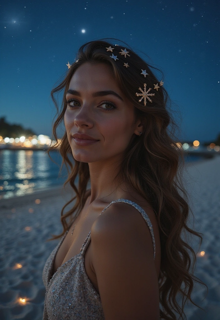 28 Sea Witchery Hairstyles That Channel the Ocean’s Dark Magic - 16. Celestial Tidal Waves