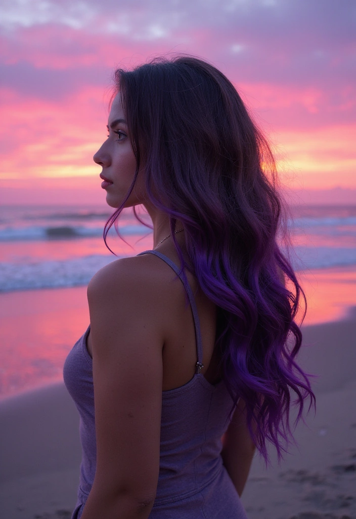 28 Sea Witchery Hairstyles That Channel the Ocean’s Dark Magic - 16. Twilight Tide Twists
