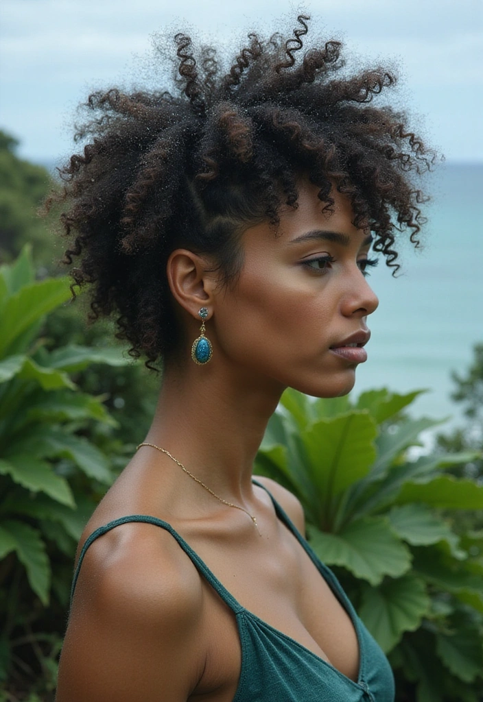 28 Sea Witchery Hairstyles That Channel the Ocean’s Dark Magic - 3. Enchanted Seaweed Twists