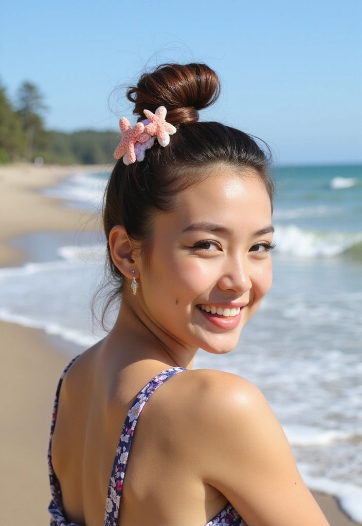 28 Sea Witchery Hairstyles That Channel the Ocean’s Dark Magic - 9. Twisted Sea Breeze Style