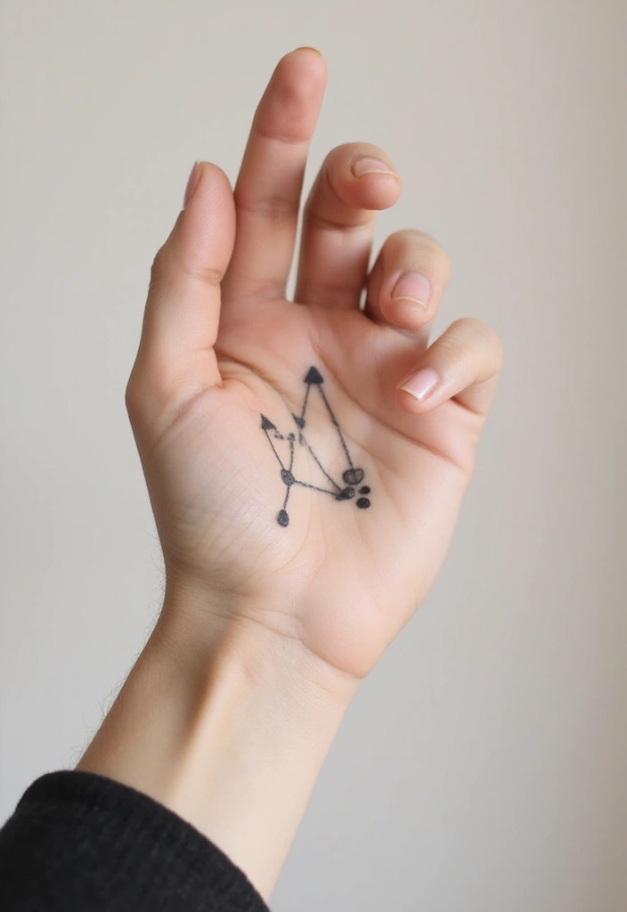 28 Small Hand Tattoos That Will Make You Want One Right Now! - 1. Minimalist Symbols