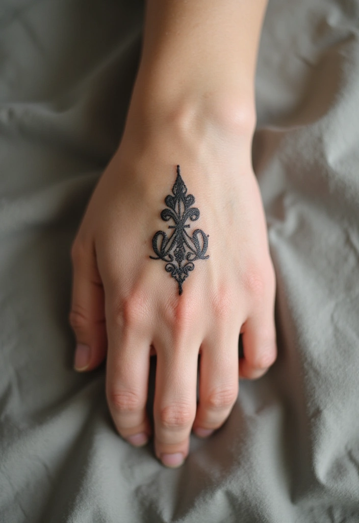28 Small Hand Tattoos That Will Make You Want One Right Now! - 8. Cultural Symbols