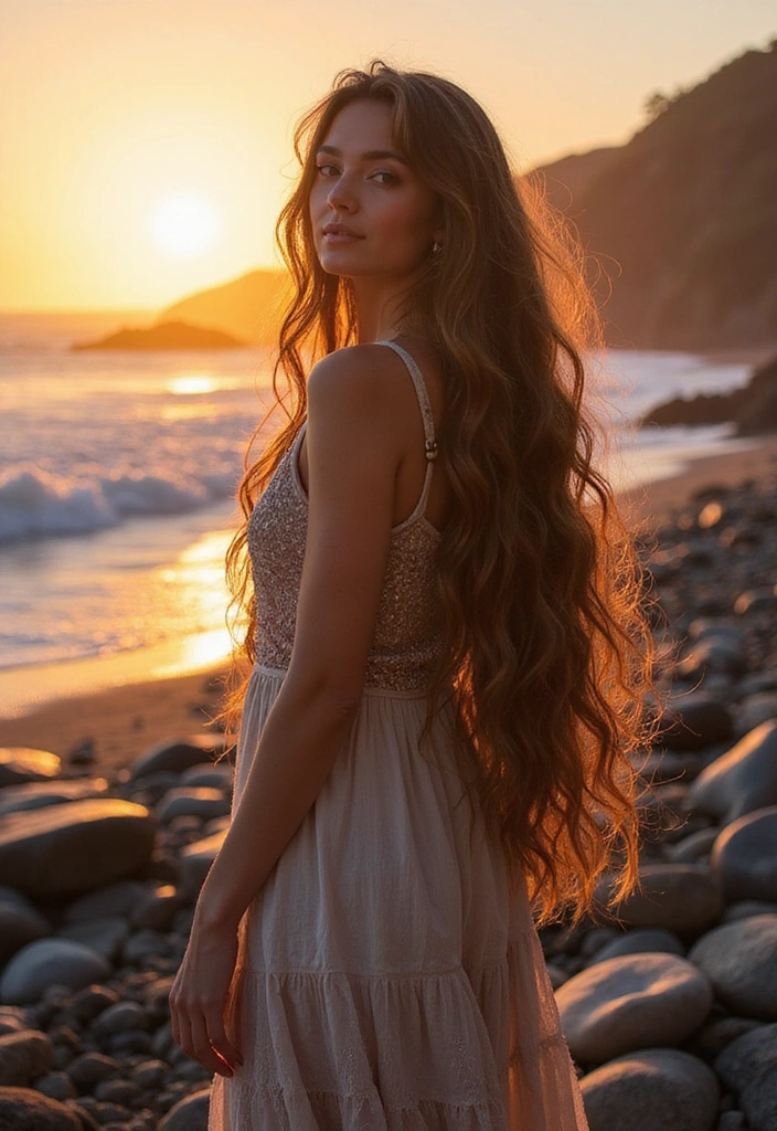 28 Trendy Summer Hairstyles Perfect for Your Next Beach Getaway! - 16. Mermaid Waves