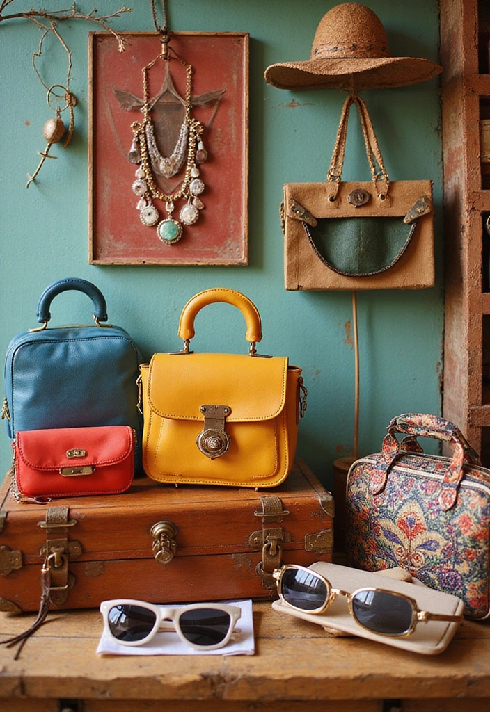 28 Vintage Outfits That Will Make You the Star of Any Retro Party! - 15. The Retro Accessories: Adding the Finishing Touch