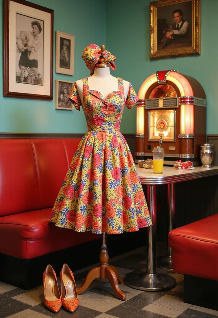 28 Vintage Outfits That Will Make You the Star of Any Retro Party! - 2. The Swing Dress: Timeless 1950s Elegance