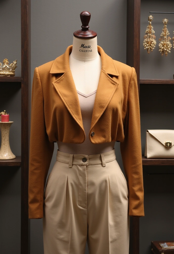 28 Vintage Outfits That Will Make You the Star of Any Retro Party! - 23. The Vintage Bolero: Short and Chic