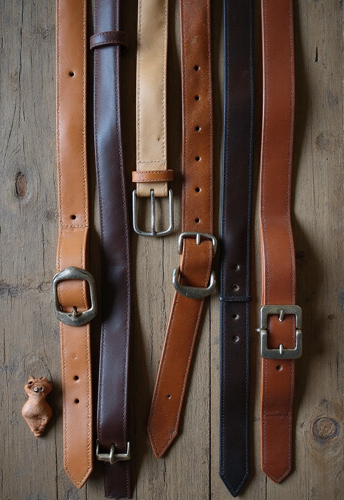 28 Vintage Outfits That Will Make You the Star of Any Retro Party! - 28. The Vintage Belt: A Statement Piece
