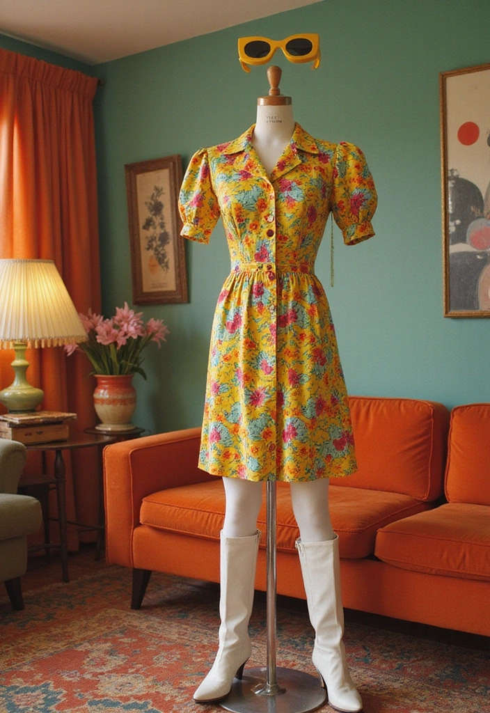 28 Vintage Outfits That Will Make You the Star of Any Retro Party! - 3. The Mod Look: 1960s Chic