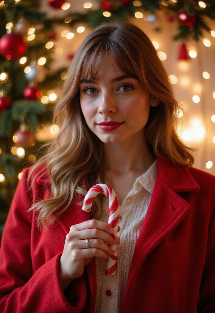 29 Chaos Cakes Hairstyles That Bring the Sweet, the Whimsy, the Wild - 17. Candy Cane Twists