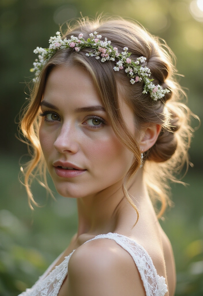 29 Chaos Cakes Hairstyles That Bring the Sweet, the Whimsy, the Wild - 6. Whimsical Braided Crown