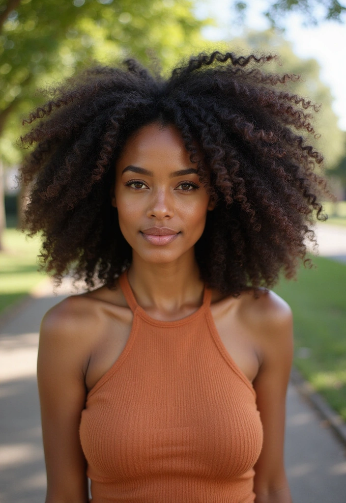 29 Rebel Floats Hair Trends for Rule Breakers & Vibe Makers - 14. Curly Afro Love