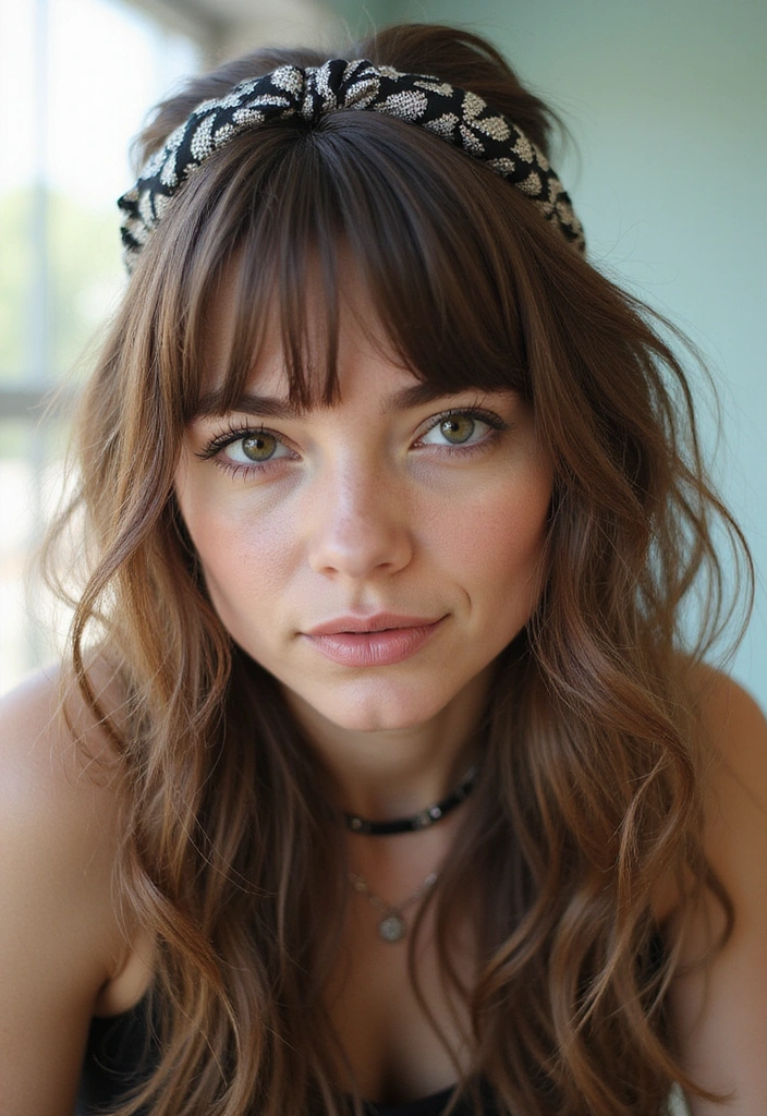 29 Rebel Floats Hair Trends for Rule Breakers & Vibe Makers - 2. Choppy Bangs
