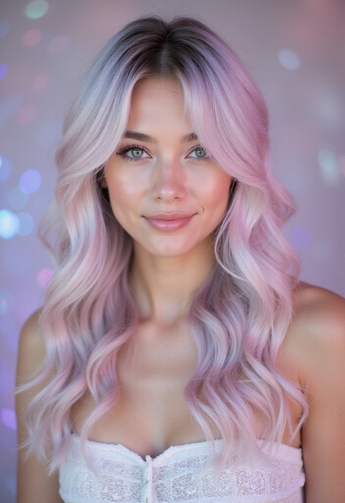 29 Rebel Floats Hair Trends for Rule Breakers & Vibe Makers - 22. Iridescent Hair