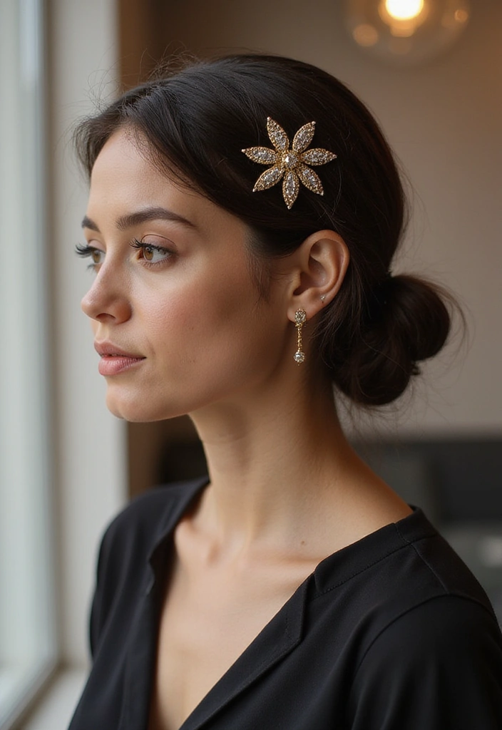 29 Rebel Floats Hair Trends for Rule Breakers & Vibe Makers - 26. Statement Hair Pins