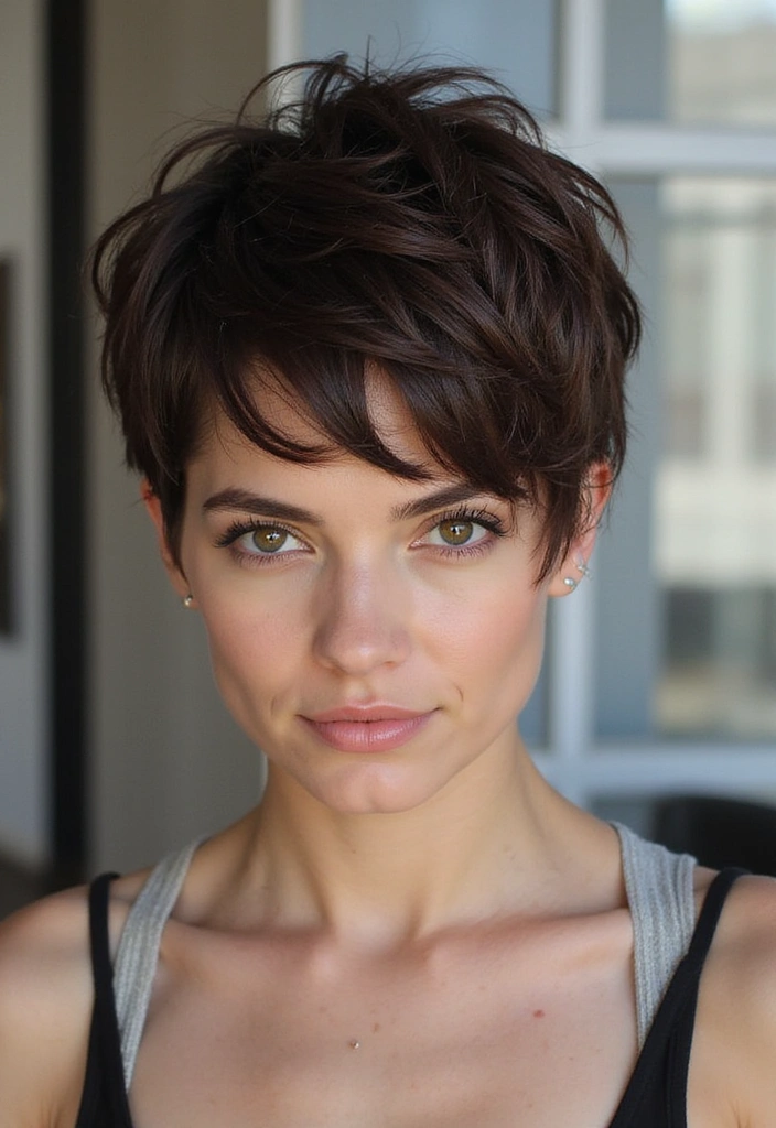 29 Rebel Floats Hair Trends for Rule Breakers & Vibe Makers - 4. Textured Pixie Cut