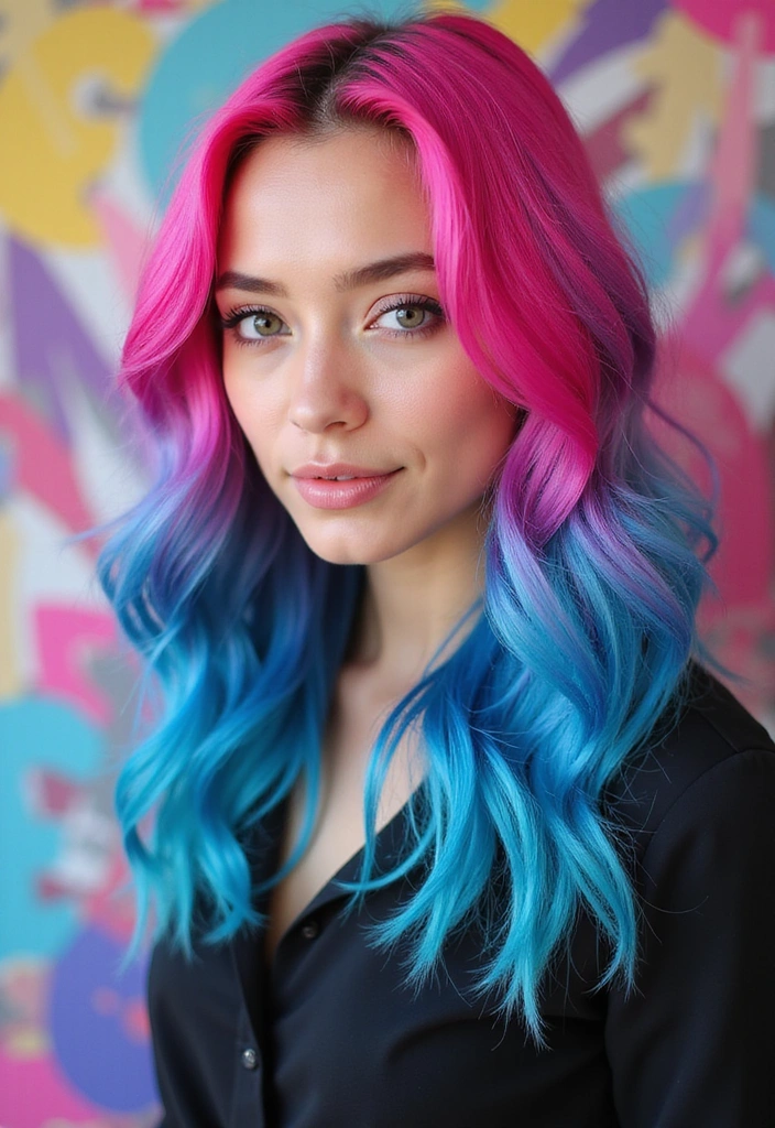 29 Rebel Floats Hair Trends for Rule Breakers & Vibe Makers - 7. Ombre with a Twist