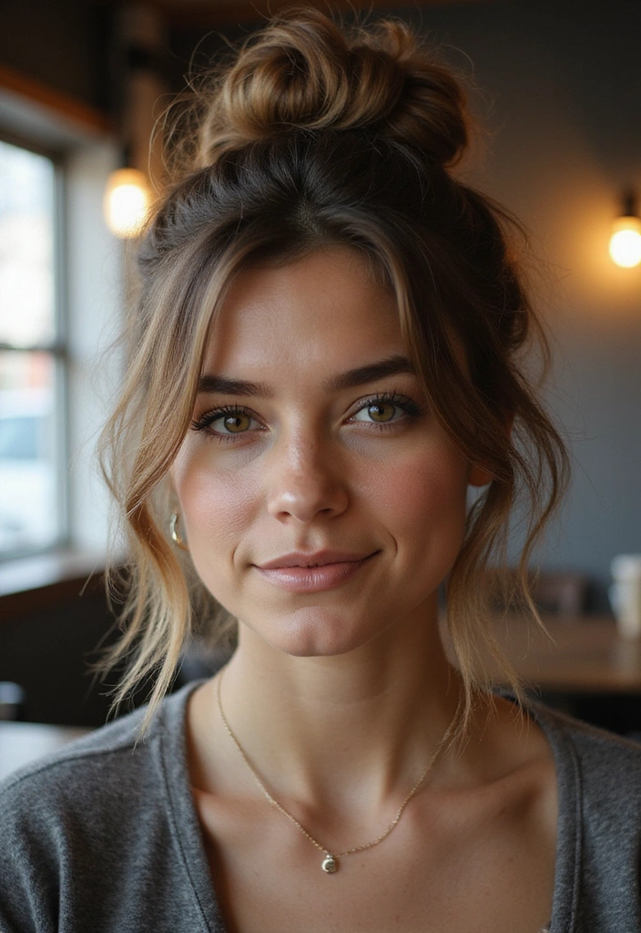 29 Rebel Floats Hair Trends for Rule Breakers & Vibe Makers - 9. Messy Buns