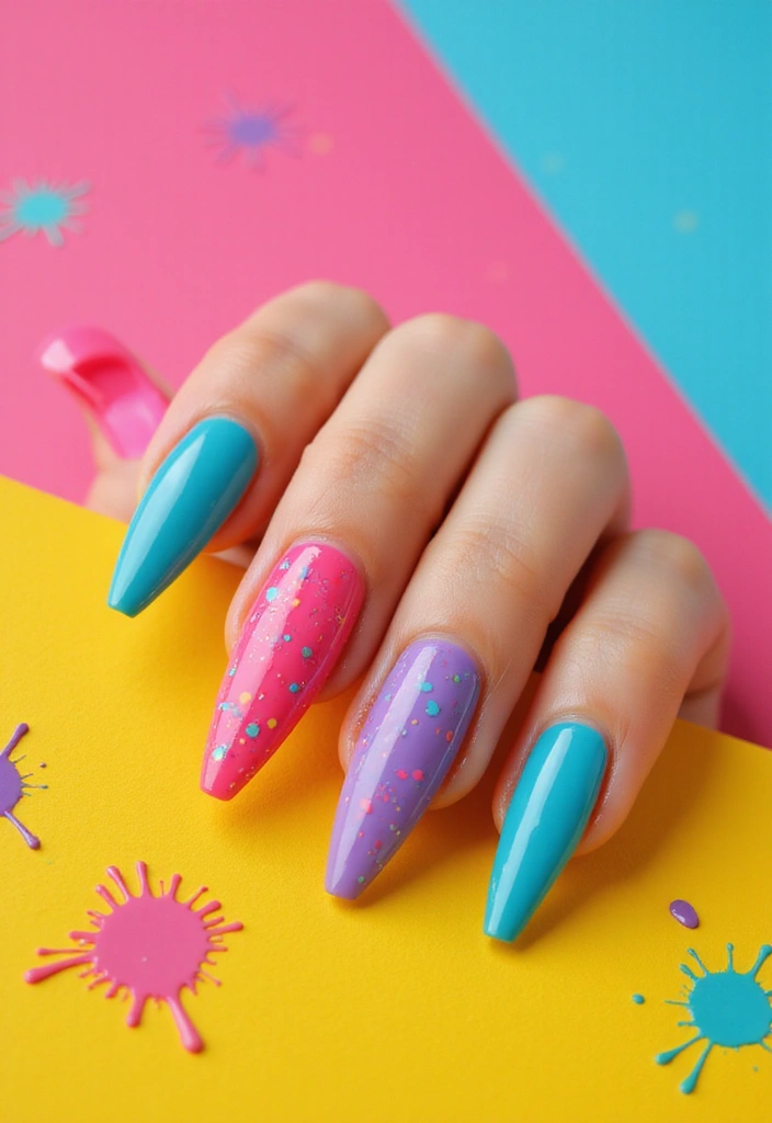 29 Surreal Soiree Nails That Look Like Dreams on Your Fingertips - 3. Surreal Drip Nails