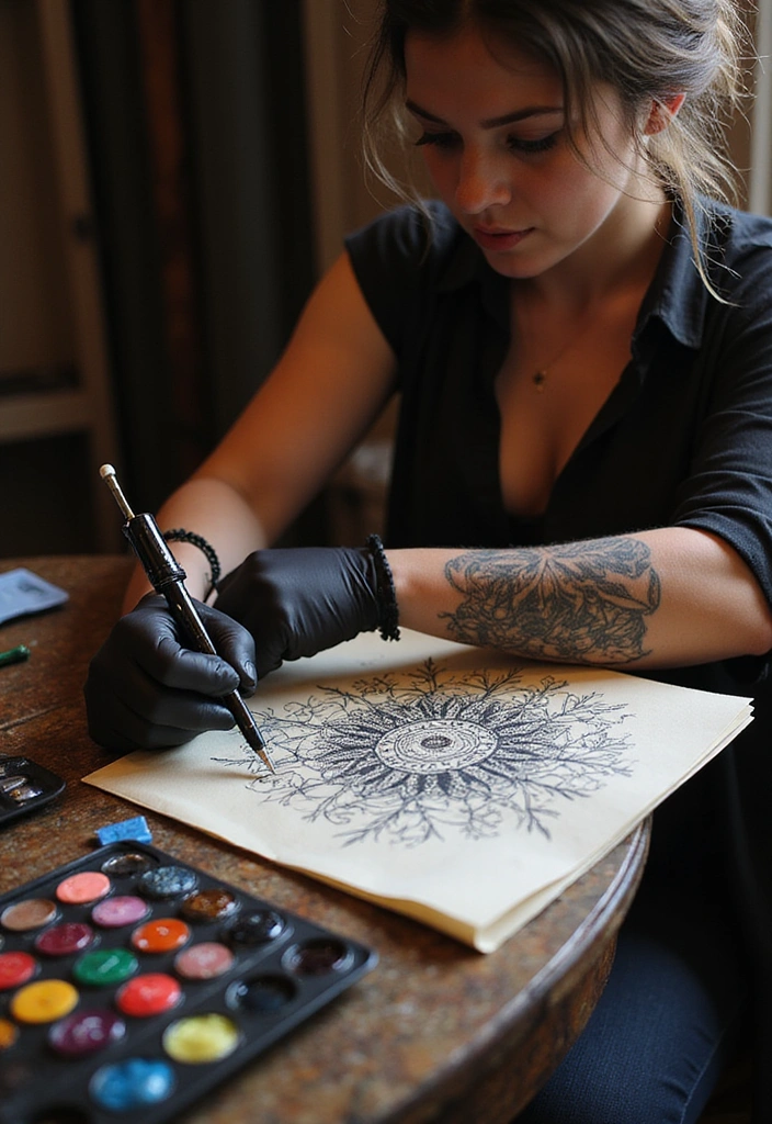 30 Artistic Tattoo Ideas for Women That Hold Deep Meaning (Prepare to Be Inspired by #14!) - 14. Unique Custom Designs (Prepare to Be Inspired!)
